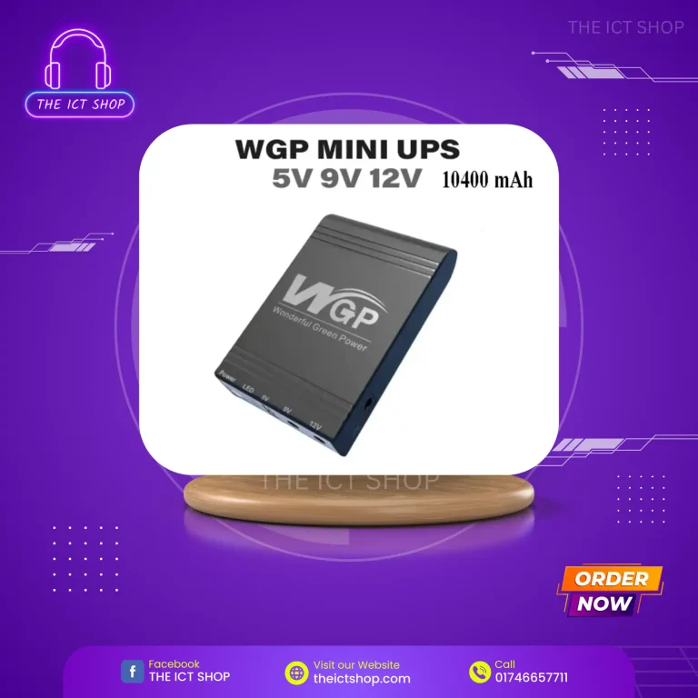 WGP Mini UPS for Router - THE ICT SHOP