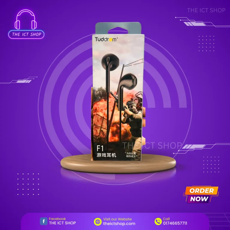 Tuddrom F1 Gaming Earphone - THE ICT SHOP