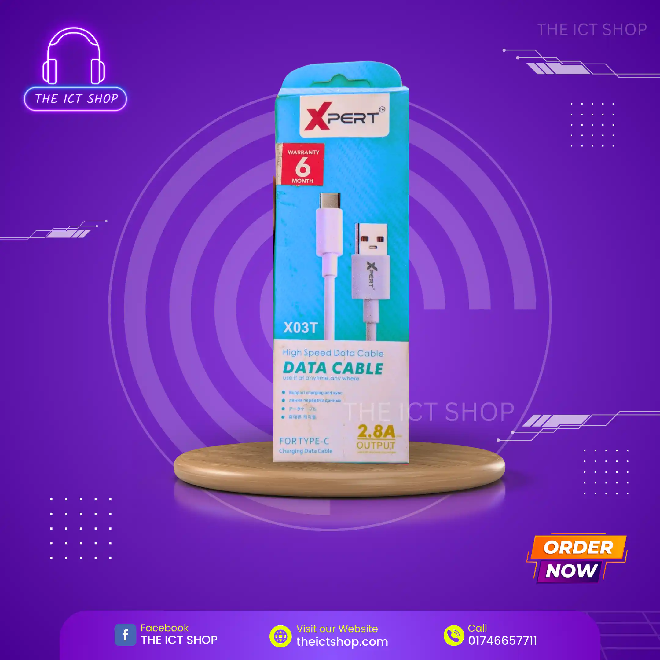 Xpert Charging Cable / Data Cable - THE ICT SHOP Xpert Charging Cable / Data Cable - THE ICT SHOP