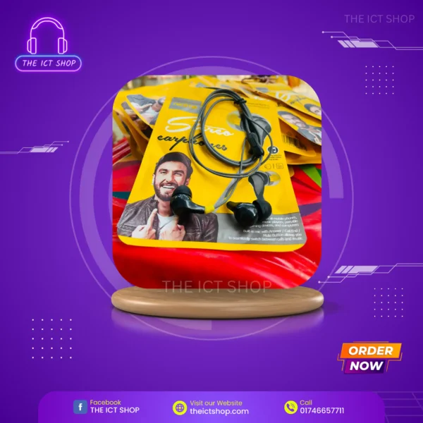 Realme RMA101 High Quality Premium Earphone - THE ICT SHOP