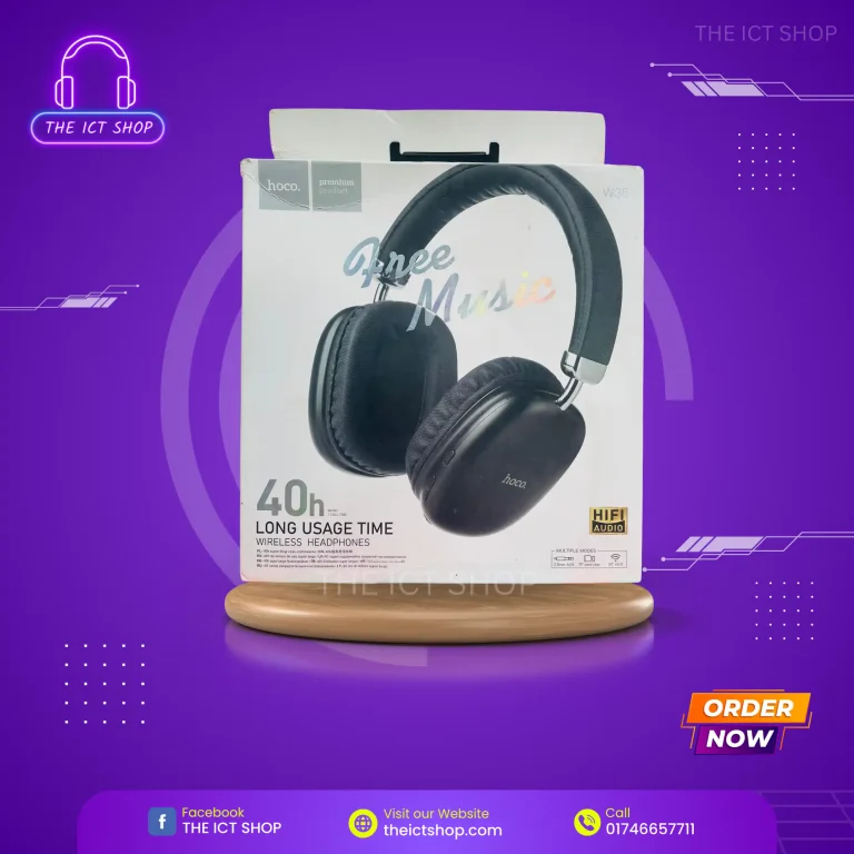 Hoco W35 Wireless Bluetooth Headphone - THE ICT SHOP