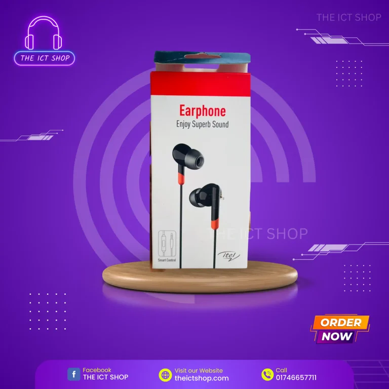 itel Earphone E12 - THE ICT SHOP
