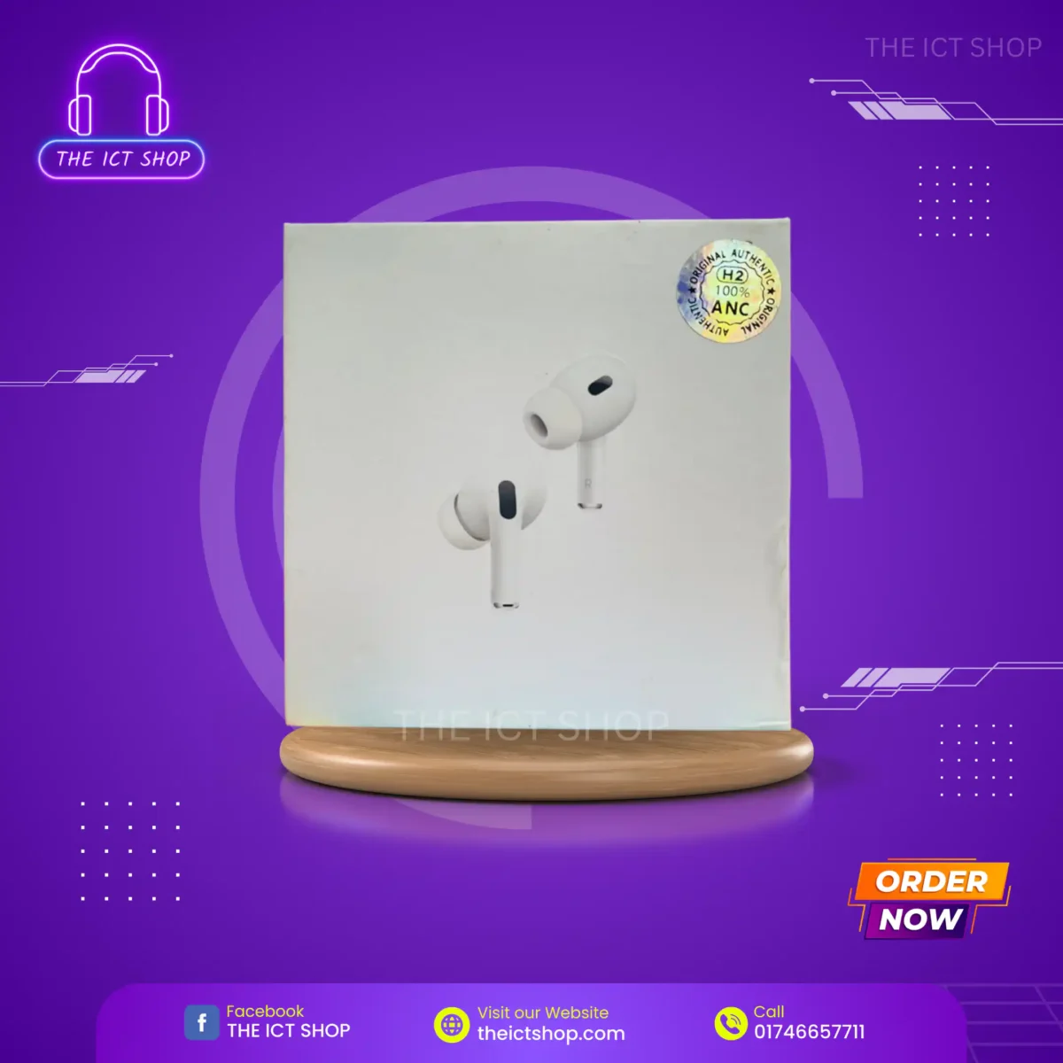 Apple AirPods Pro 2 with ANC - THE ICT SHOP