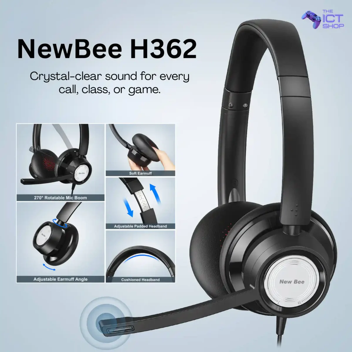 NewBee H362 Headphone - Image 1
